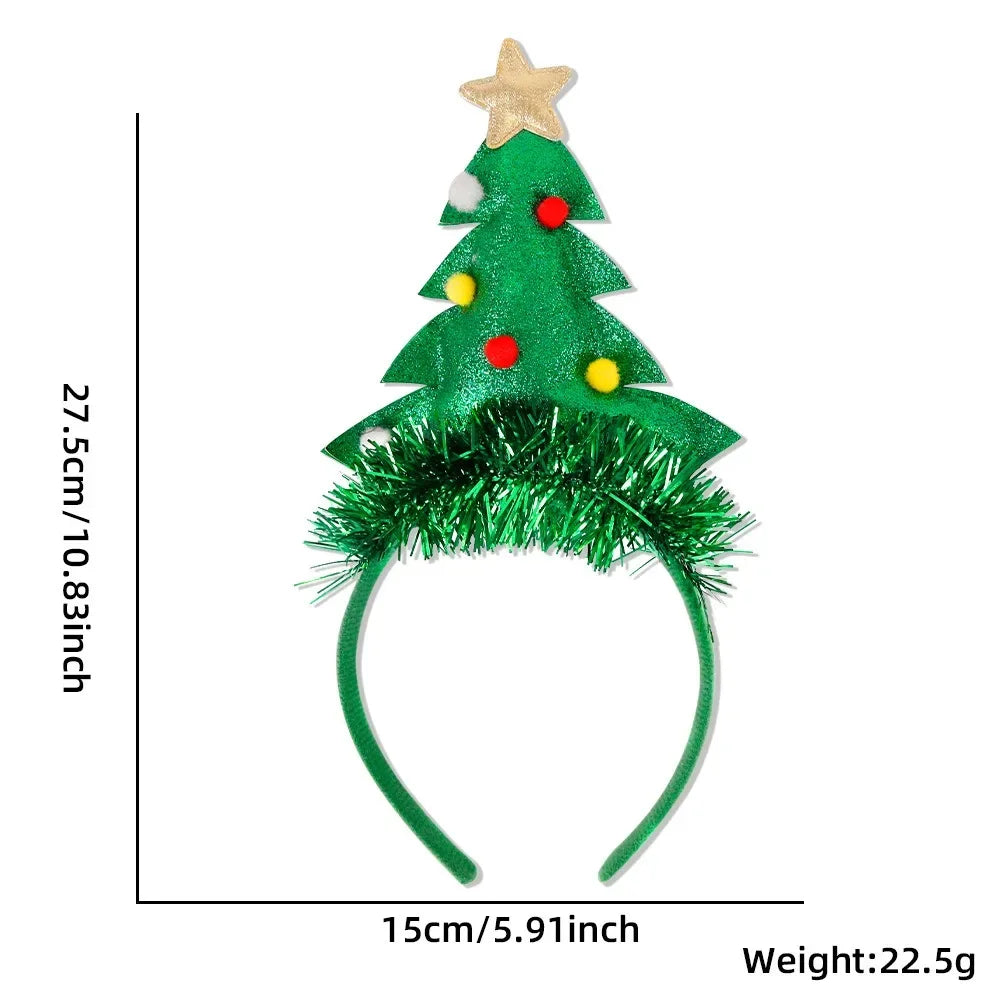 Festive Christmas Antler Headband for Holiday Cheer - Image 2