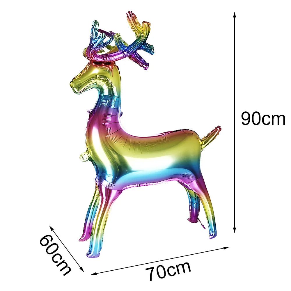 Jumbo Santa & Snowman Balloons for Christmas! - Image 4