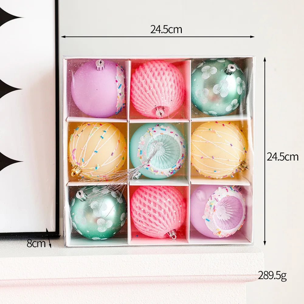 Colorful Xmas Ball Ornaments for Festive Decor - Image 19