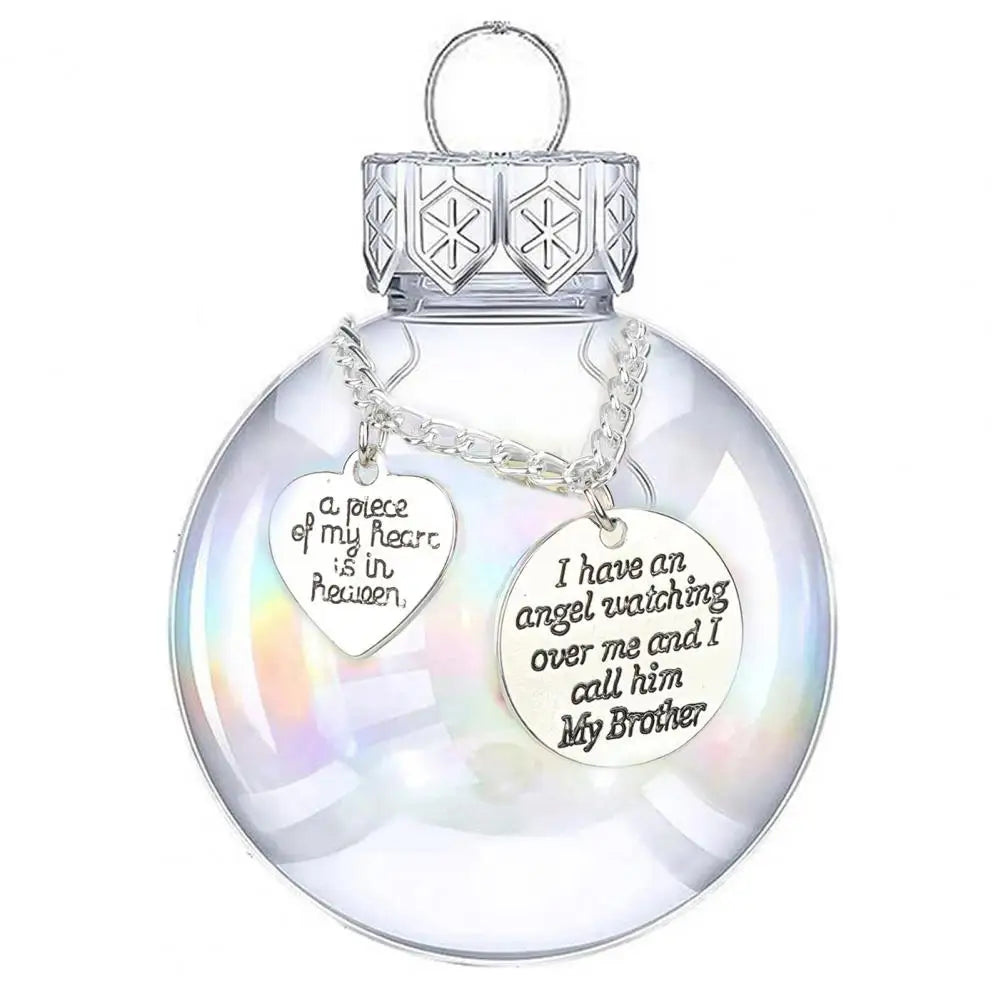 Touching Heartfelt Christmas Memorial Ornament Ball - Image 5
