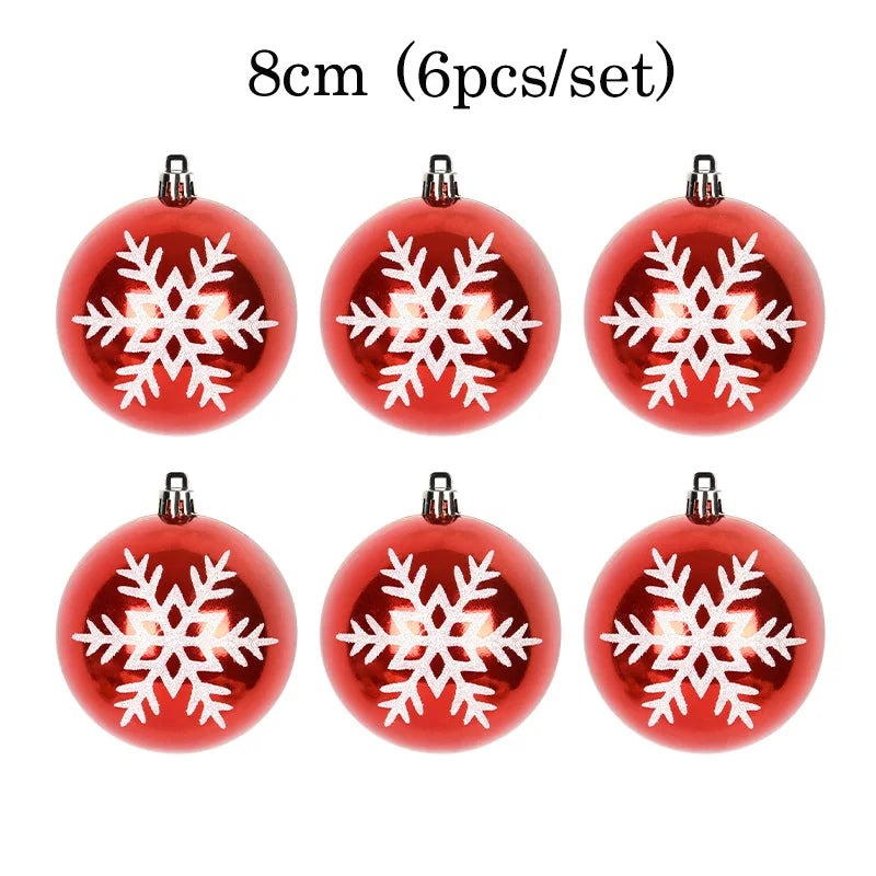 Festive PVC Christmas Tree Ornaments & Decorations - Image 21