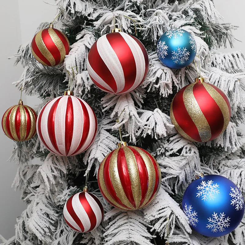 Festive Big Pumpkin Christmas Ornament Set - 1-3pcs - Image 3