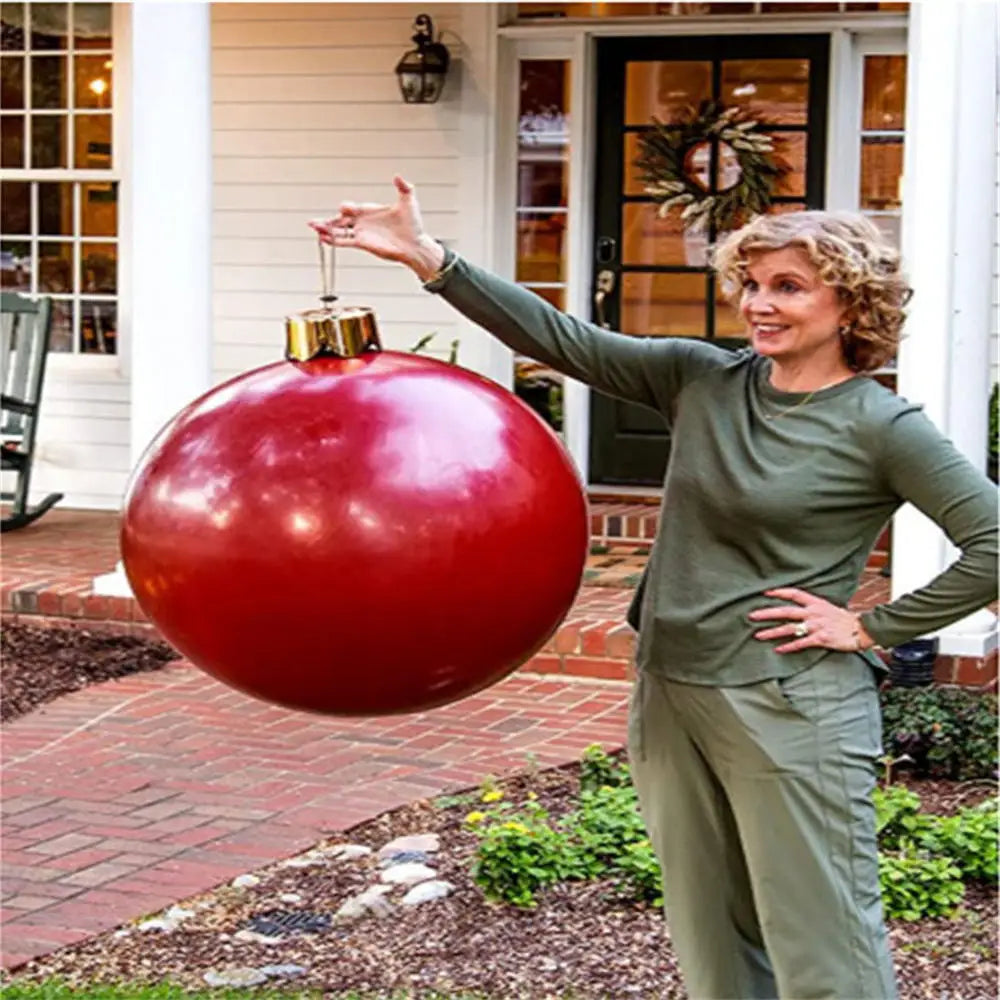 Large 45cm Inflatable Christmas Tree Decoration Ball