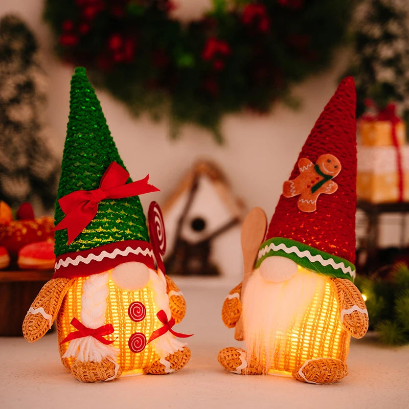 Glowing Gingerbread Man Elf Ornament - Festive Gift - Image 7