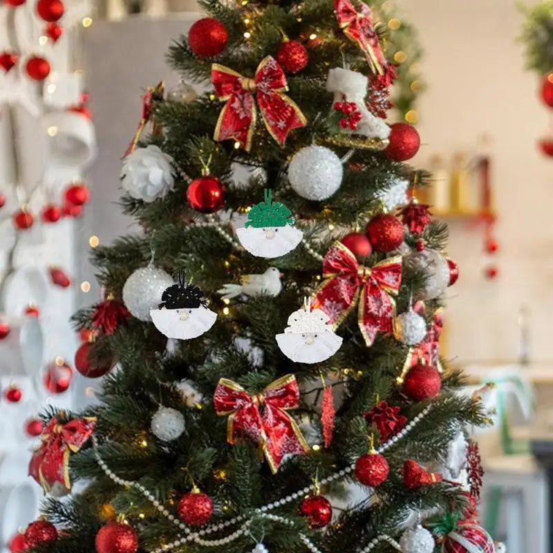 DIY Macrame Christmas Ornaments Kit for Beginners - Image 9