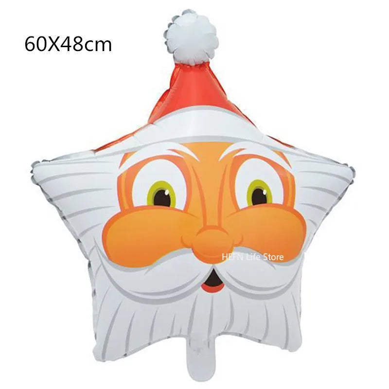 Festive Foil Balloons: Santa, Snowman & More! - Image 4
