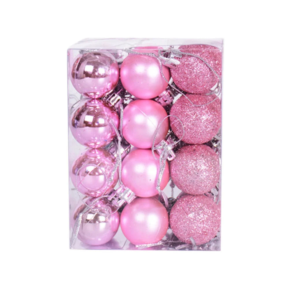 Elegant 6pcs Christmas Baubles for Festive Decor - Image 30
