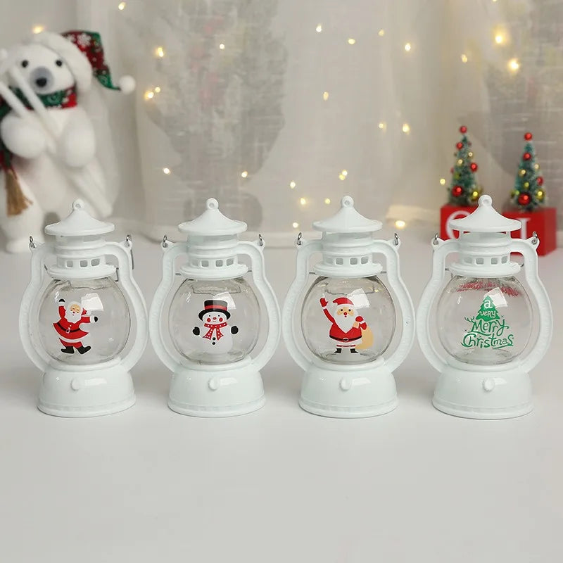 Festive Christmas LED Lights with Santa & Snowman - Image 7