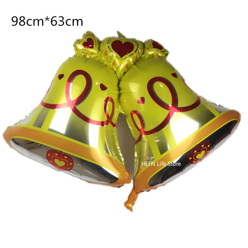 Festive Foil Balloons: Santa, Snowman & More! - Image 13