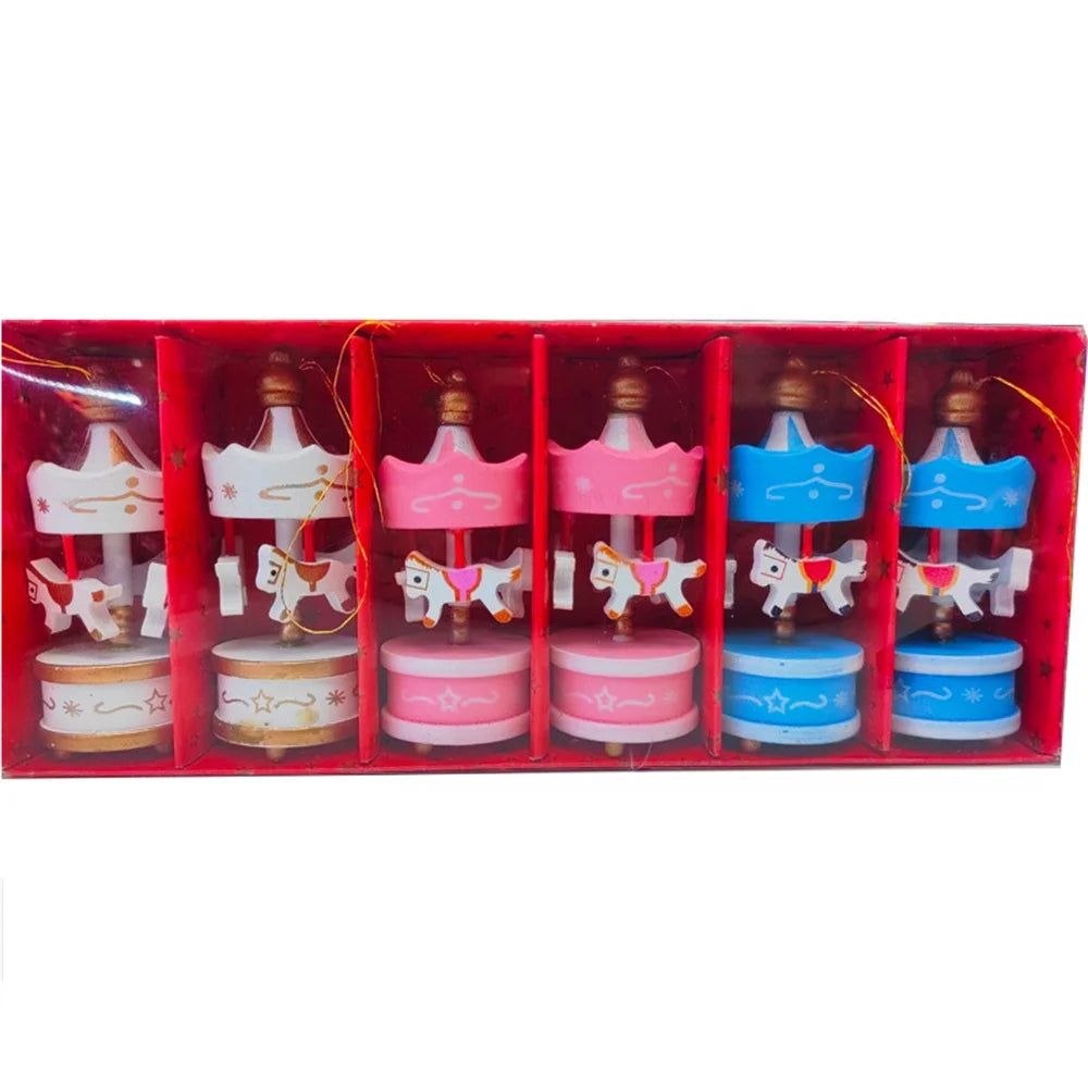 Charming Handmade Christmas Carousel Gift Hangings - Image 11