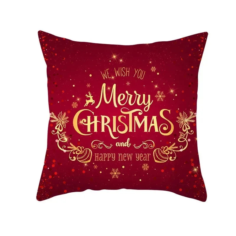 Festive Santa Claus Pillowcases for Home & Office - Image 15