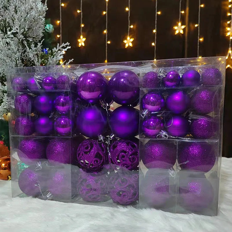 100 Christmas Baubles for Festive Tree Decor - Image 6