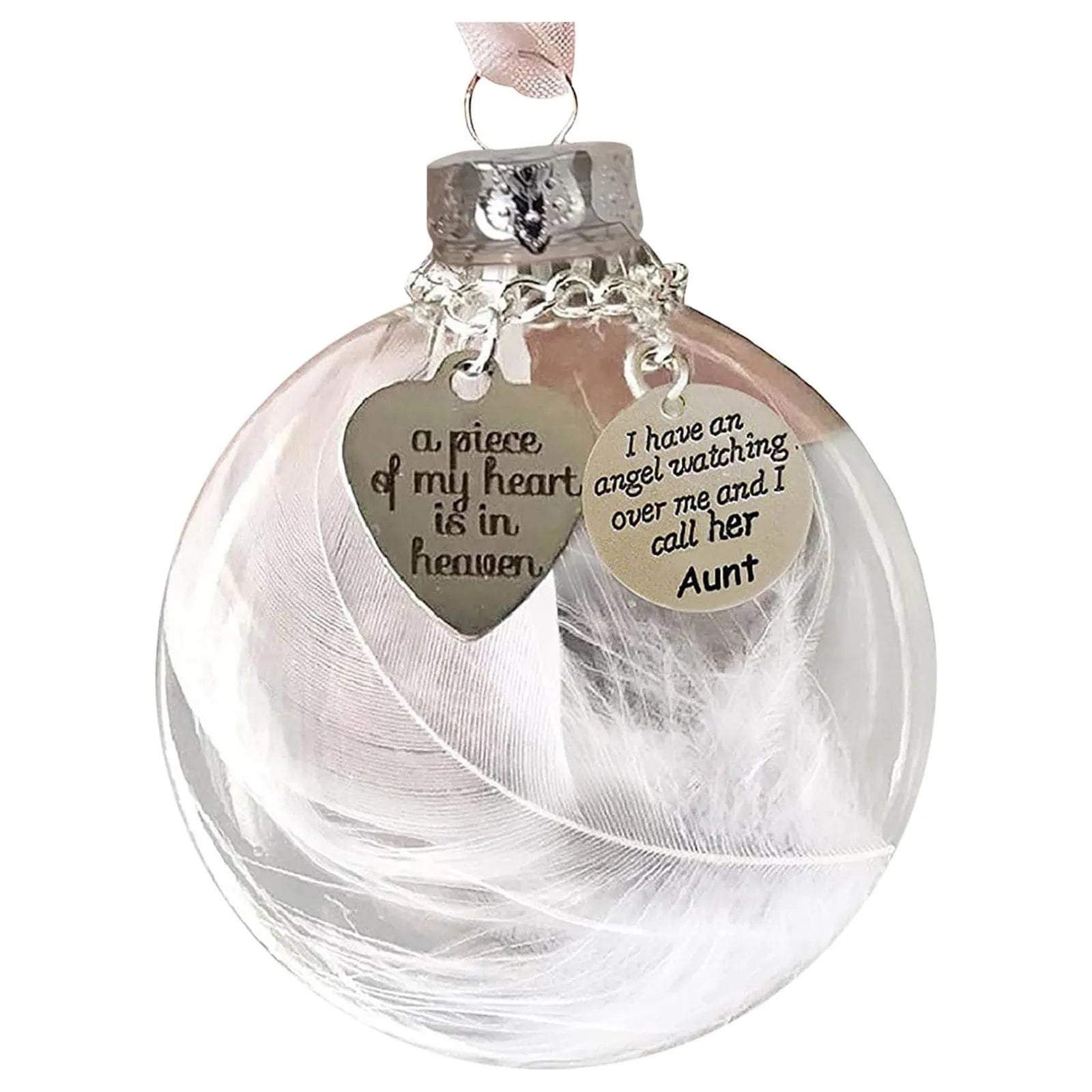 Feather Memory Bauble Ornament for Christmas Gifts - Image 12