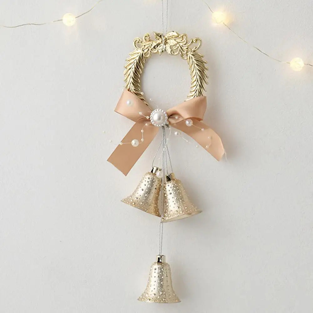 Golden Christmas Bells for Festive Holiday Decor - Image 33