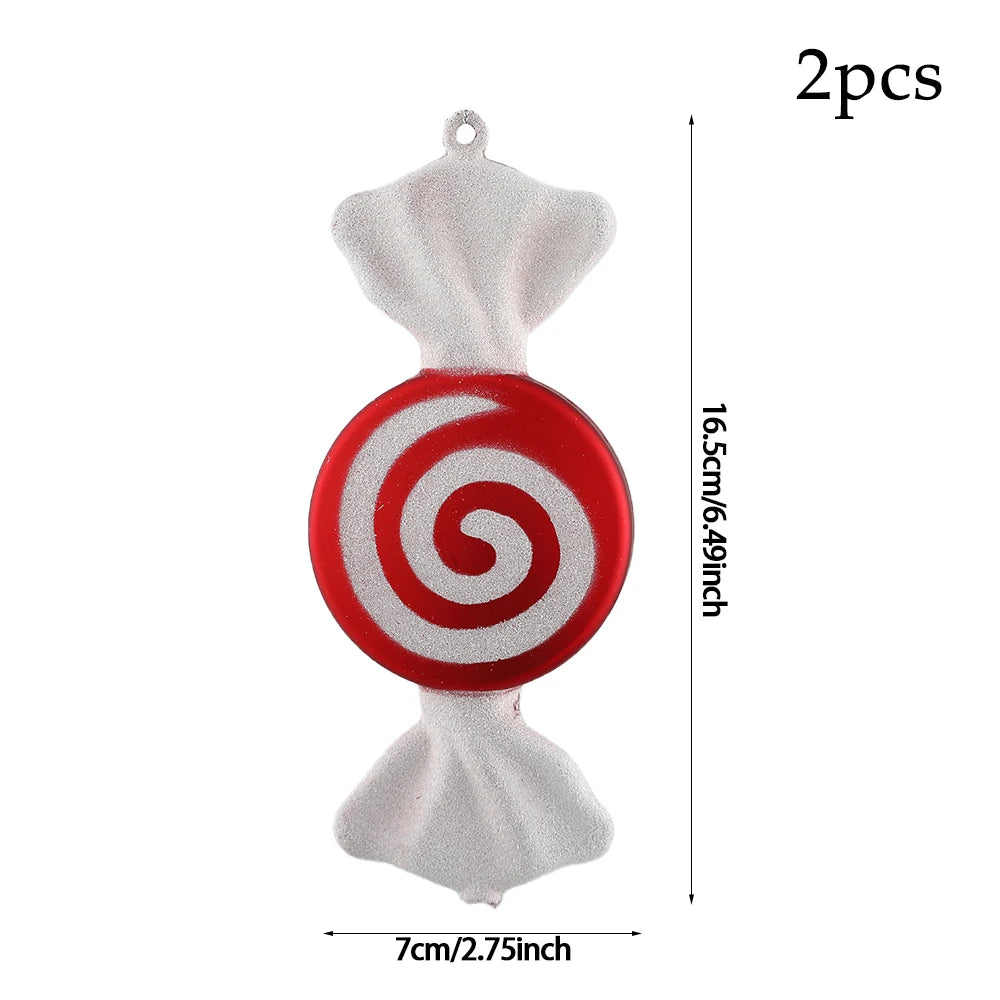 Oversized Candy Cane Christmas Tree Ornament Decor - Image 28
