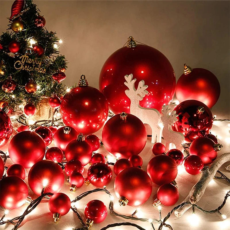 24 Christmas Tree Ornaments - Festive Holiday Decor - Image 5