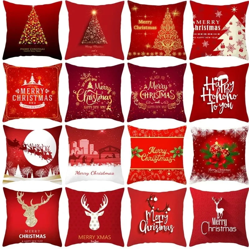 Festive Santa Claus Pillowcases for Home & Office
