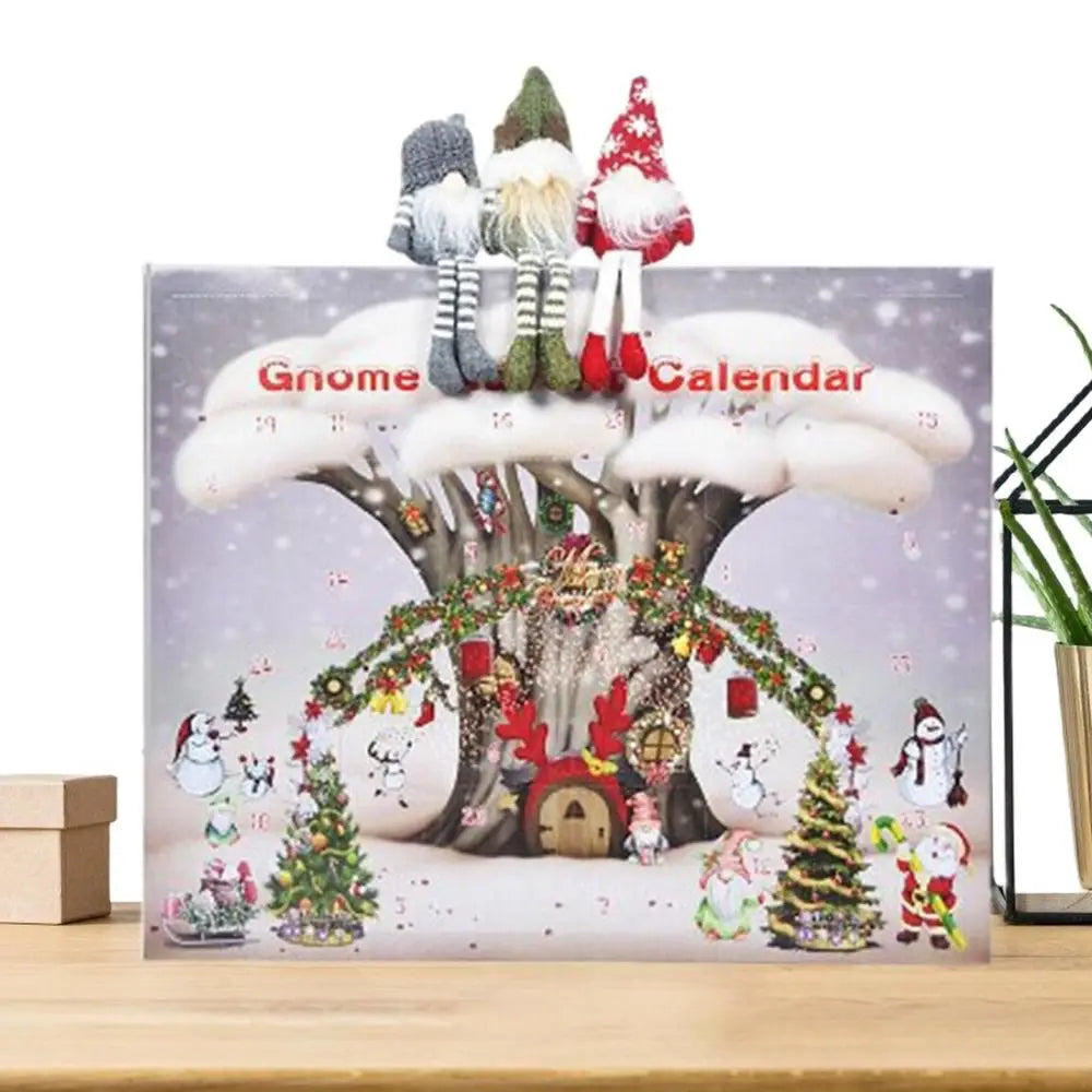 Charming Christmas Gnome Advent Calendar Decoration - Image 9