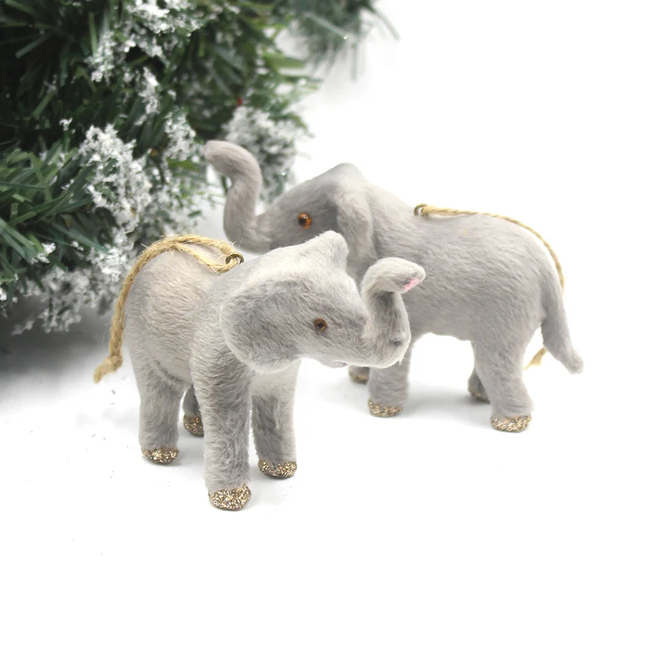 Charming Miniature Christmas Deer Table Ornaments - Image 38