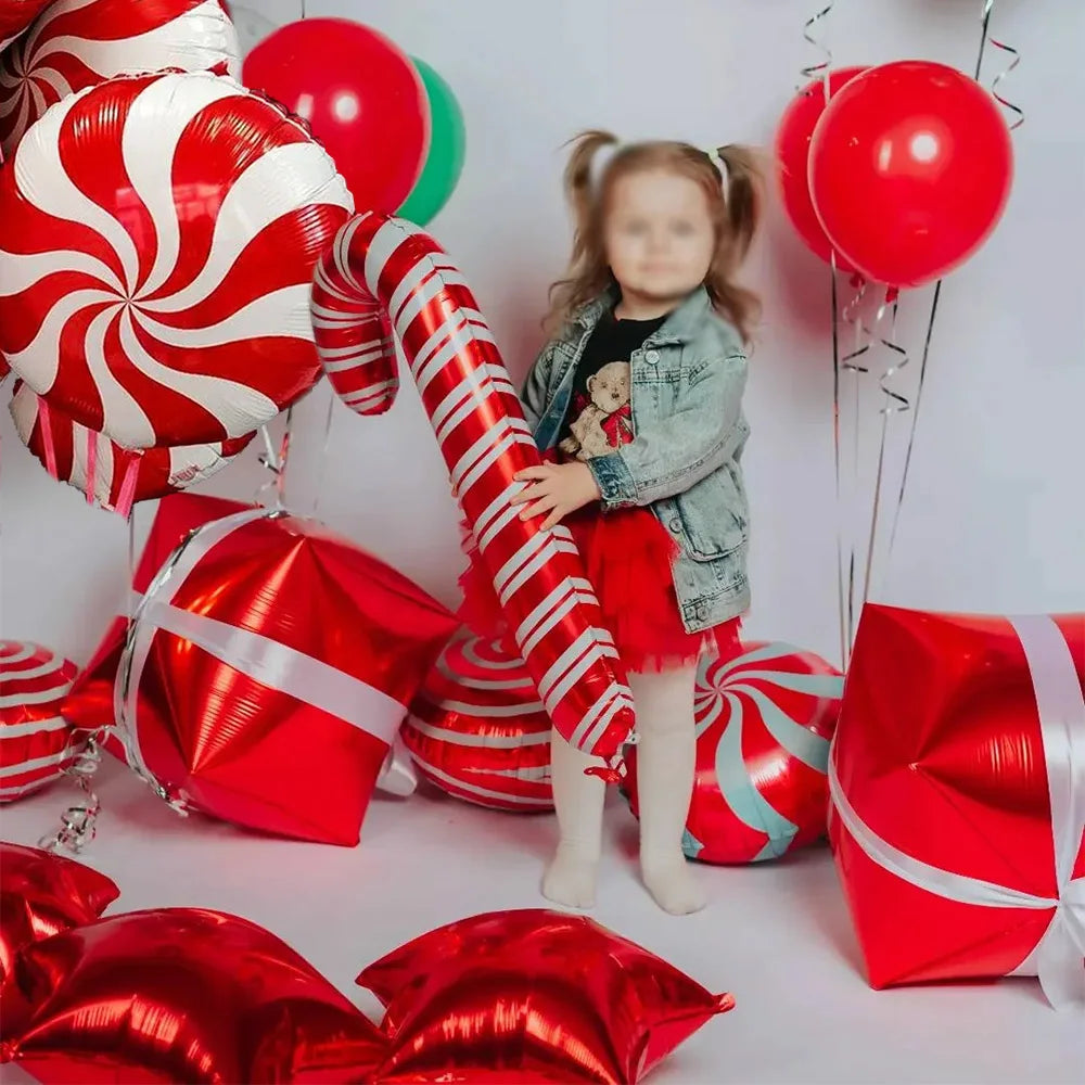 Festive Christmas Balloons: Santa & Elk Decor - Image 25