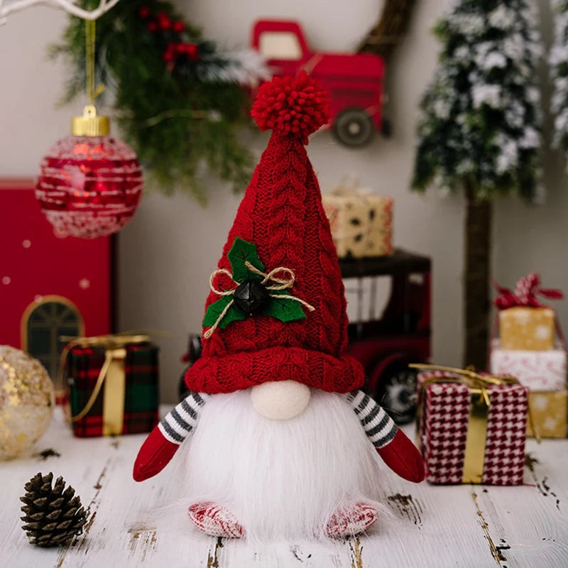 LED Glowing Christmas Gnome with Long Beard - Image 8