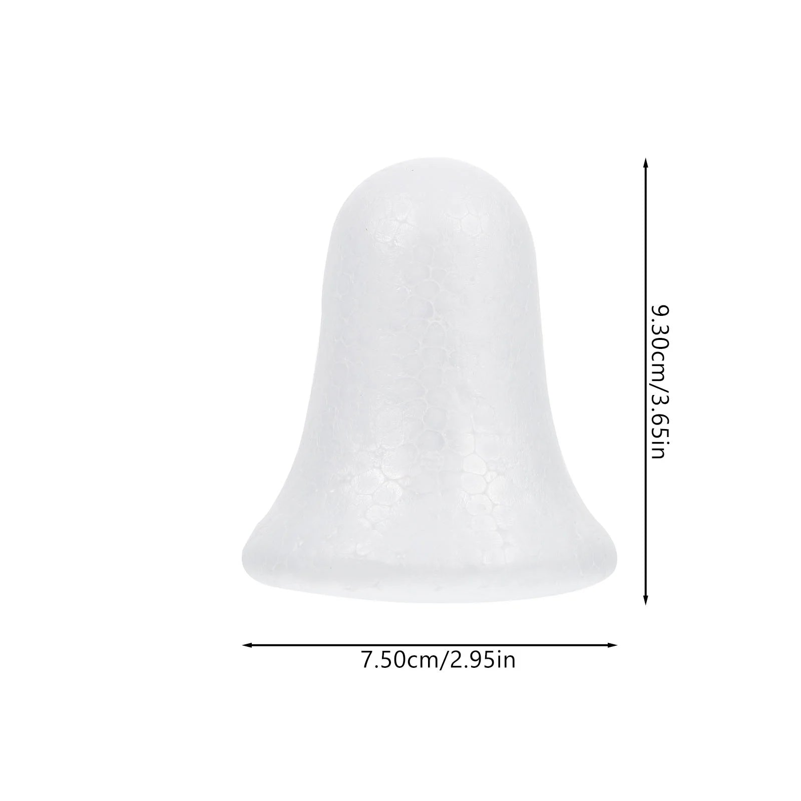 Set of 10 Christmas Bell Ornaments for DIY Decor - Image 3