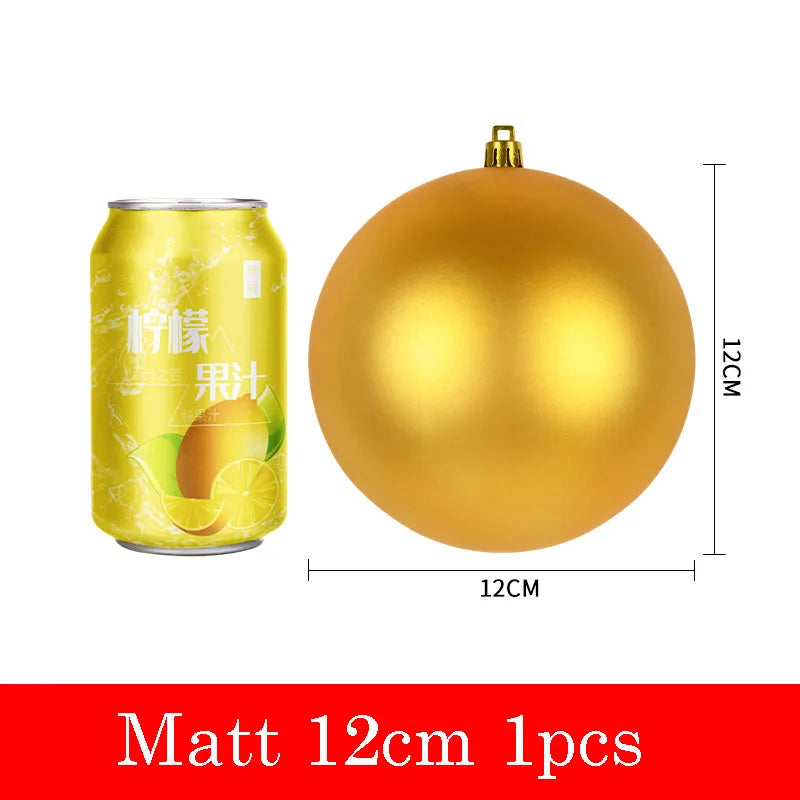 Sparkling Gold Christmas Decorative Hanging Ornaments - Image 13