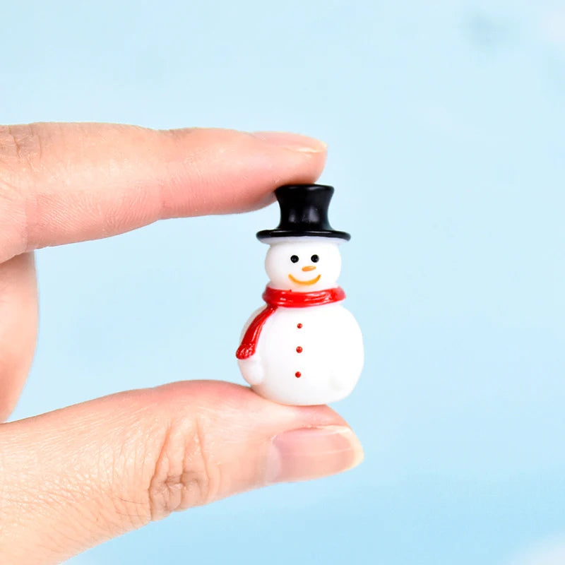 Charming Mini Santa, Snowman & Elk Ornaments - Image 16