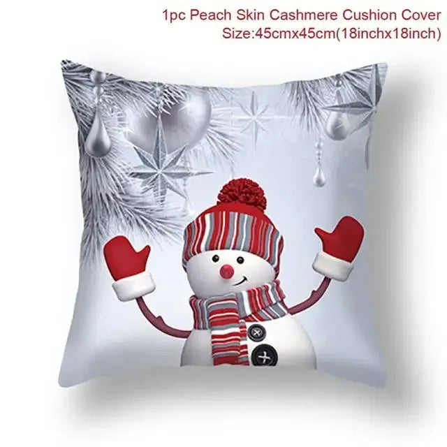 Festive Santa Claus Pillowcases for Cozy Decor - Image 12