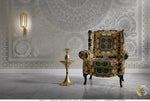 Italian Square Upholstery Fabric 3meters, 9 Designs, 13 Fabric Options. Baroque Fabric By the Yard | 021