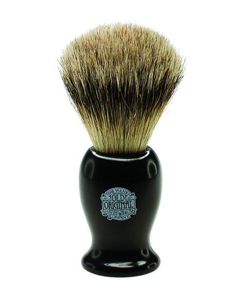 Progress Vulfix Super Badger Shaving Brush, Medium Black Handle VX-660MEDB