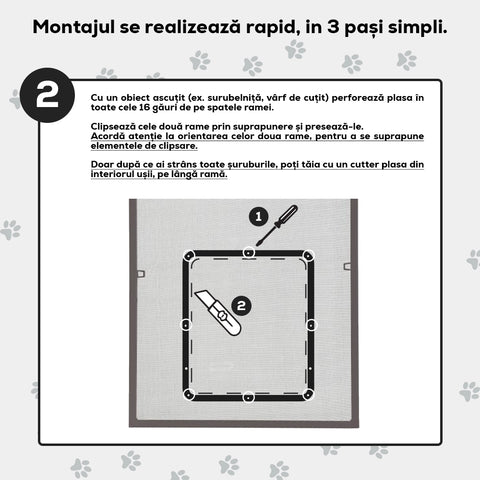 Instructiuni montaj pasul 2