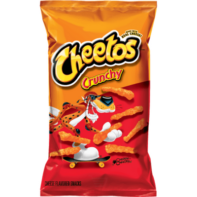 2 Cheetos Crunchy Cheddar Jalapeno Cheese Flavored Snacks, 8.5 oz