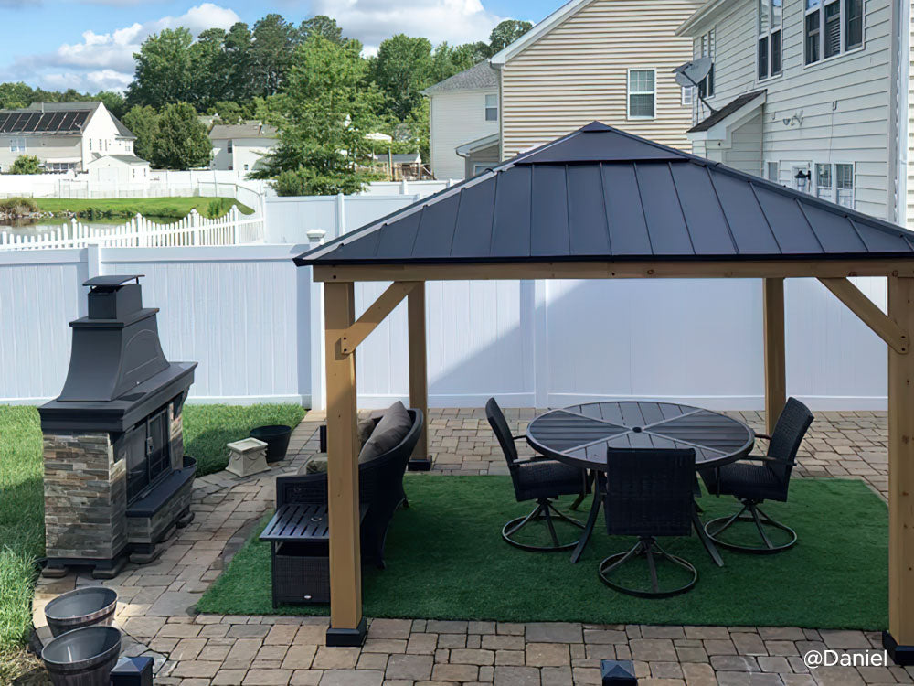 Why Choose a Hard-Roof Gazebo?