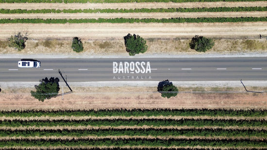 Best Wineries in the Barossa Valley, aerial view Barossa Valley  Street painting
