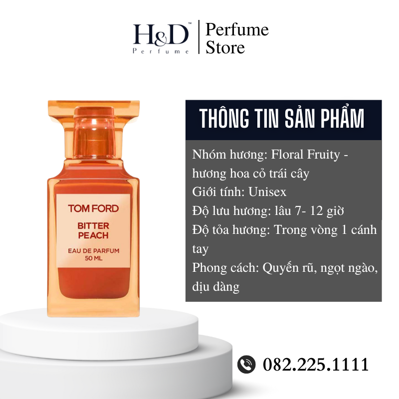 Nước Hoa Unisex Tom Ford Bitter Peach Eau De Parfum 50ml – hdperfume