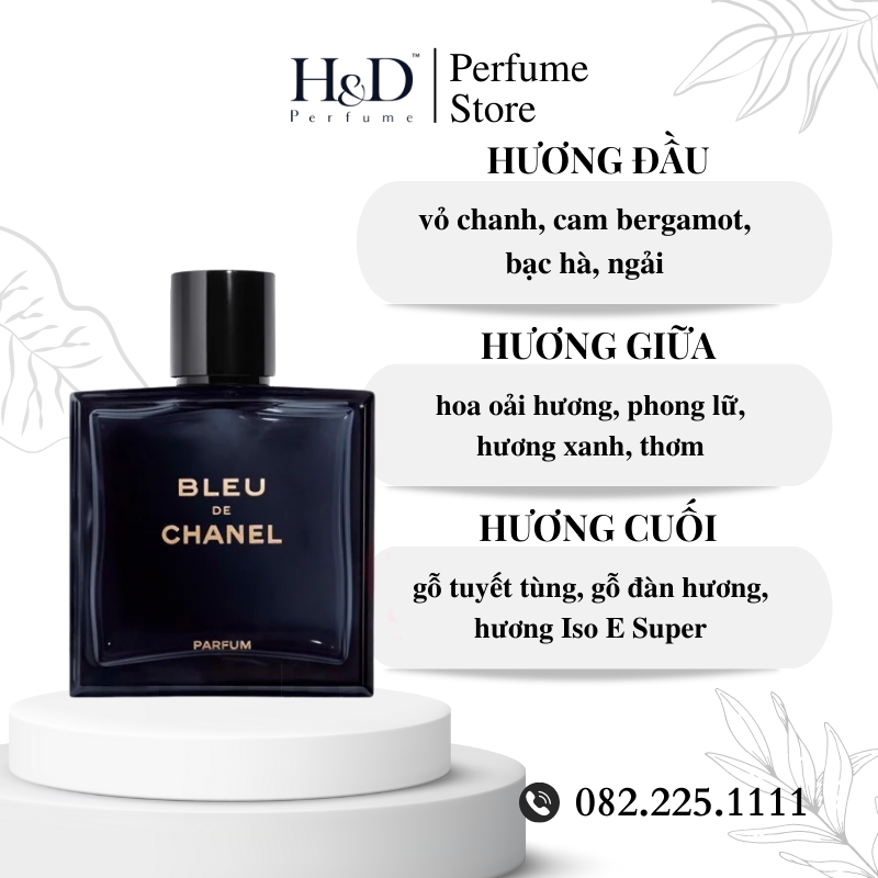 TRÂN ORDER US  Nước hoa nam Chanel Bleu De Chanel Eau de Parfum 100ml  Hãng sẵn Chanelnhận định rằng hương gỗ thơm nồng đặc trưng chính là  điểm làm nên sản