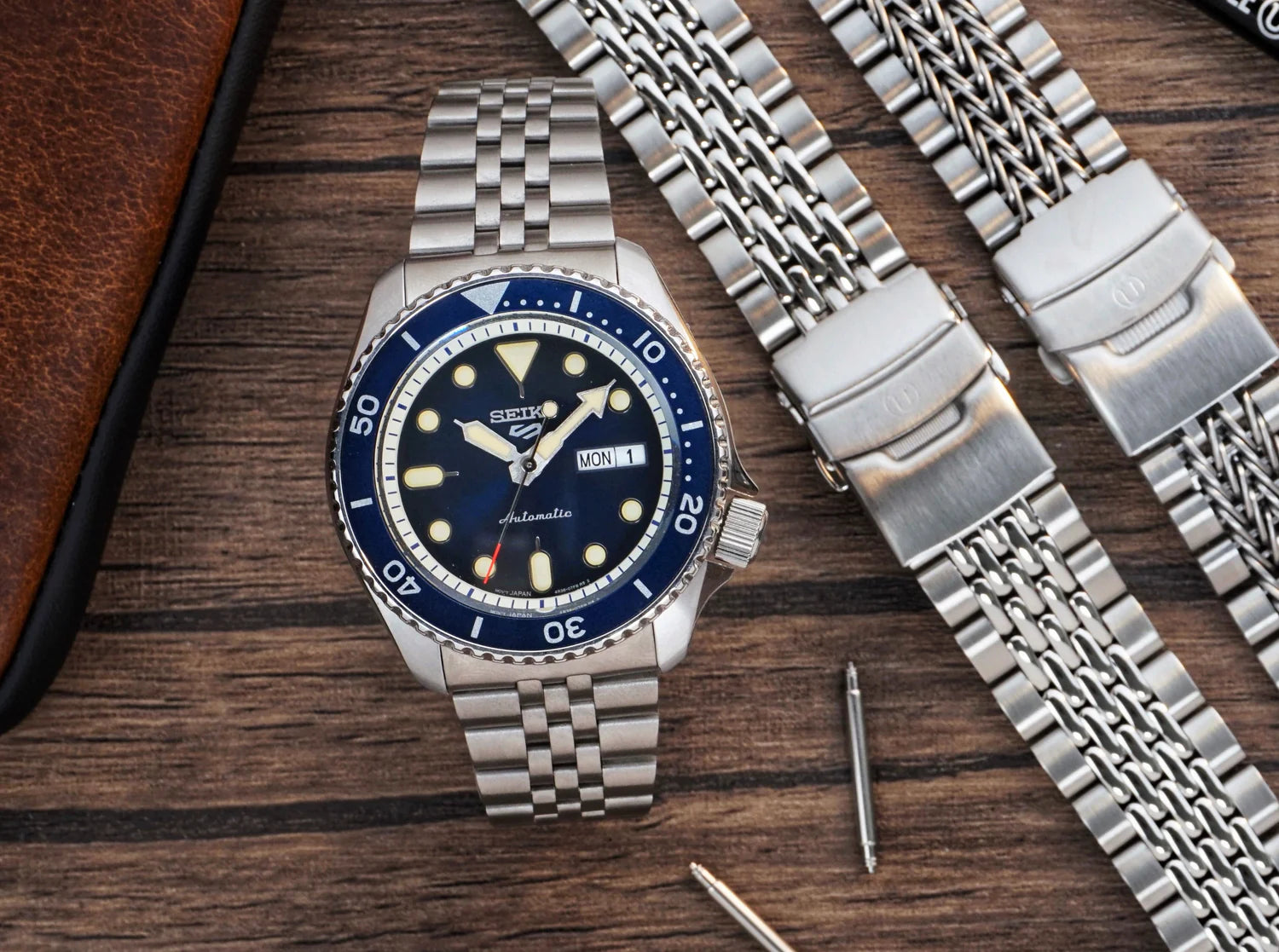 Z199 Bracelet (Seiko SRPD 5KX/SSK GMT) – unlimitedstraps