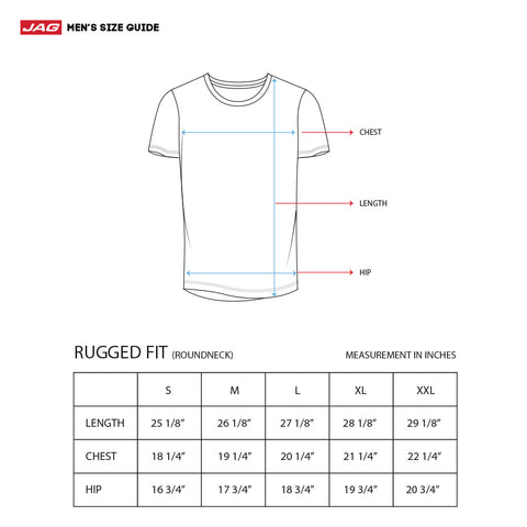 Men's Sizing Charts – Jag Jeans