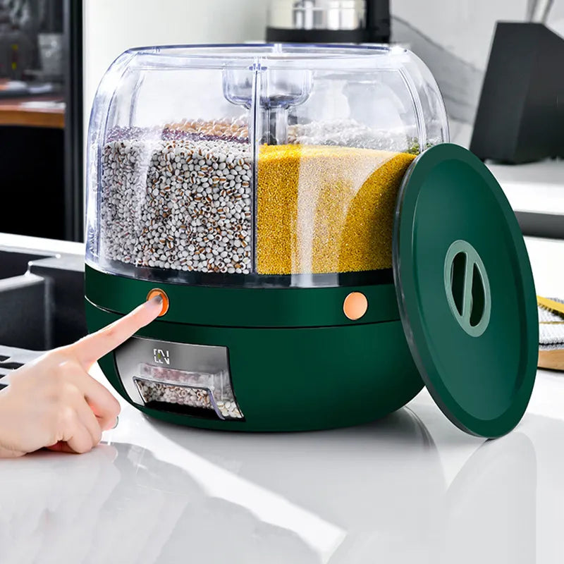 Rotating Cereal Container