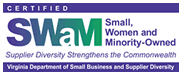 Cirtified Small, Women and Minority-Owned by SBSD
