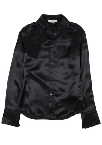 Acne Studios Silk Blend Button Up