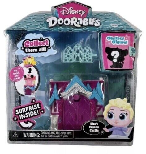Just Play Disney Doorables Beyond the Door Elsa's Bedroom Playset