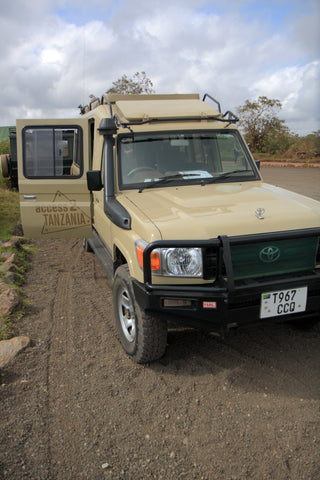 Tanzania safari vehicle