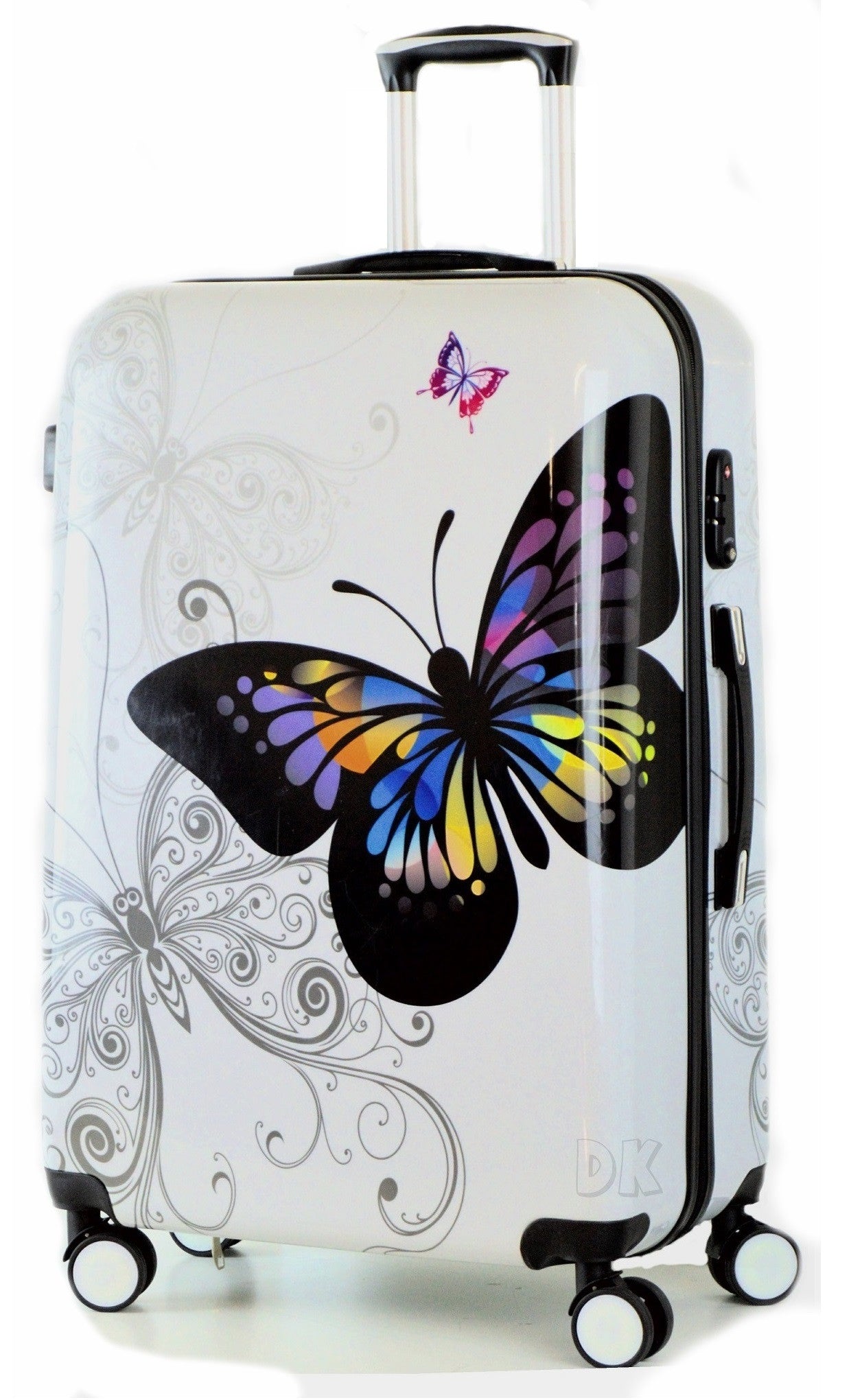 butterfly luggage set