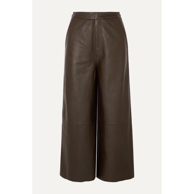 image of REMAIN BIRGER CHRISTENSEN Leather Pants Size 34