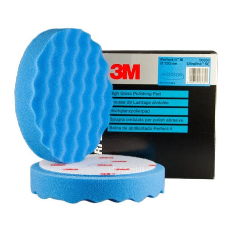 3M Perfect-It III Car Blue Foam Compound Pad - Pakistan