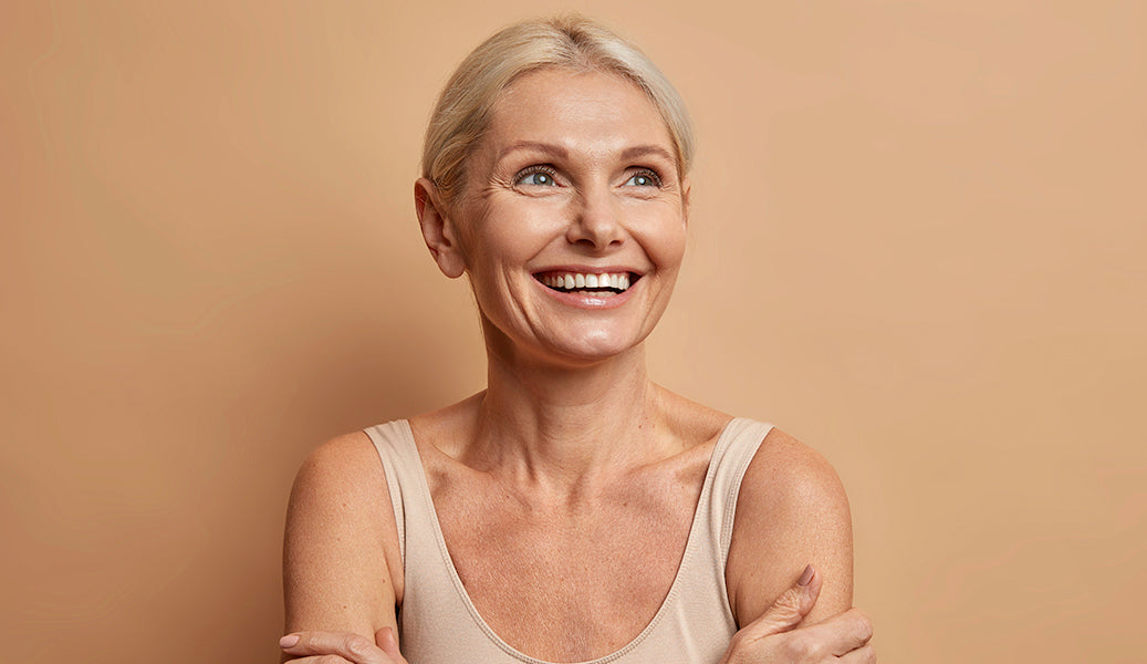 woman taking tablets