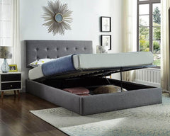 platform storage bed