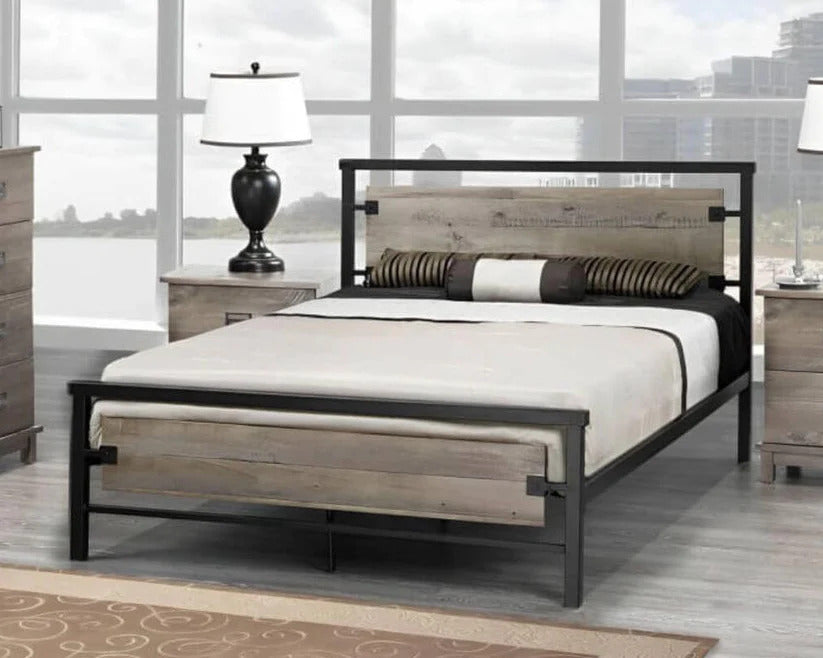 Scandinavian Style Platform Bed
